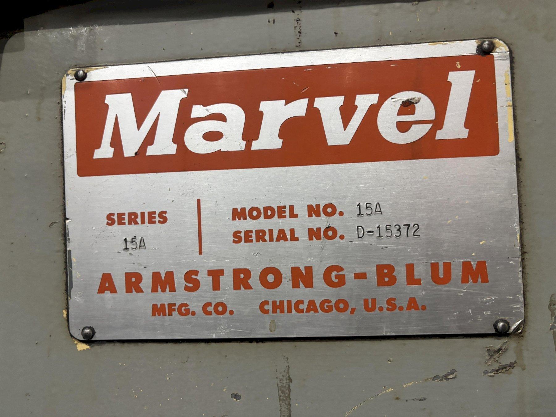 MARVEL HORIZONTAL BANDSAW: YOBRO #24326