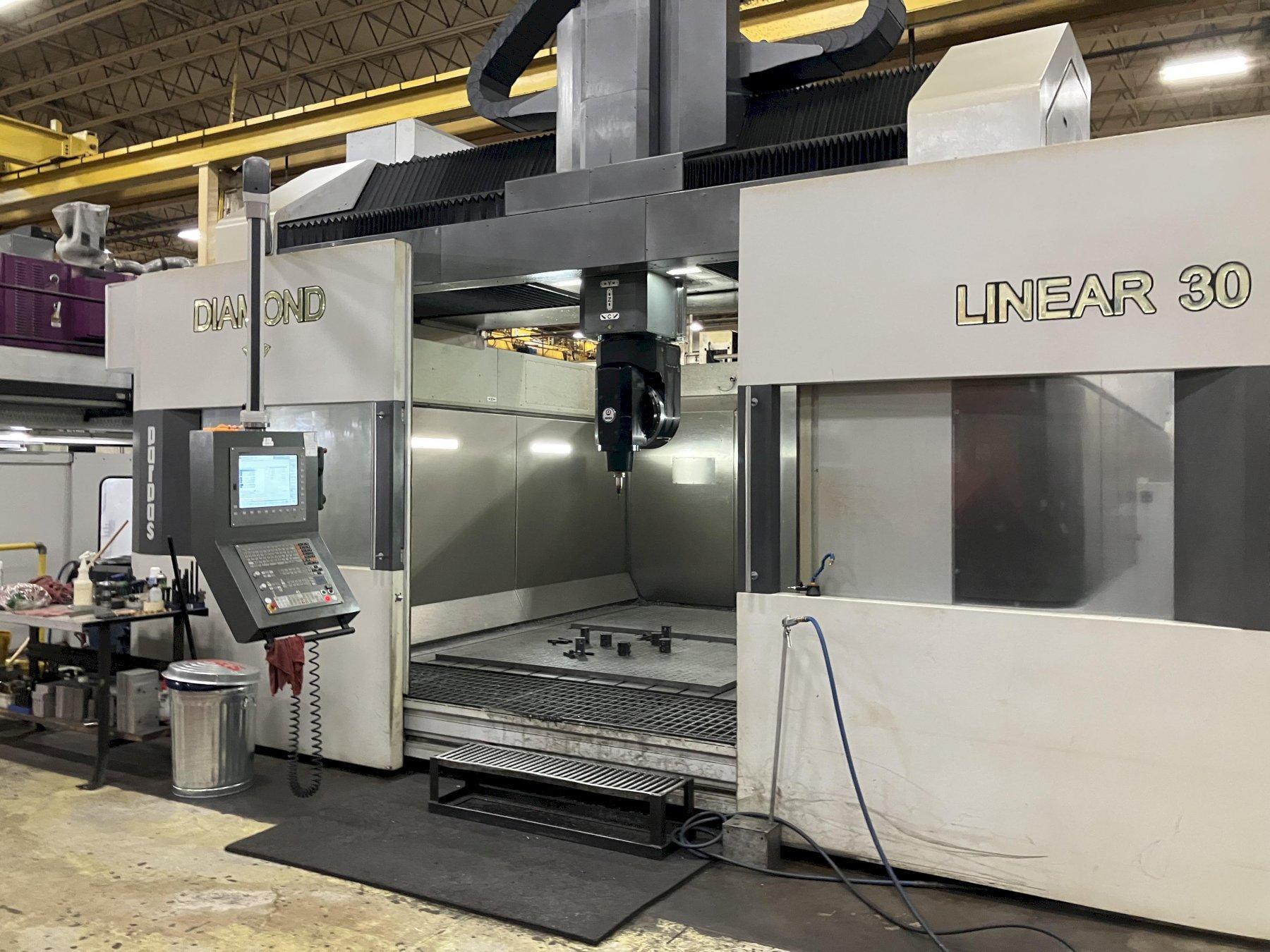 2014 PARPAS Diamond Linear 30 5 Axis Gantry - High Precision Machining Center