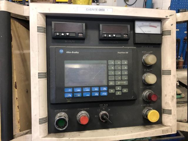 EVERITE MACHINE PRODUCTS ELECTOR CHEMICAL CUTTER TUBE CUT-OFF MACHINE MODEL CIC218 STOCK# 2130