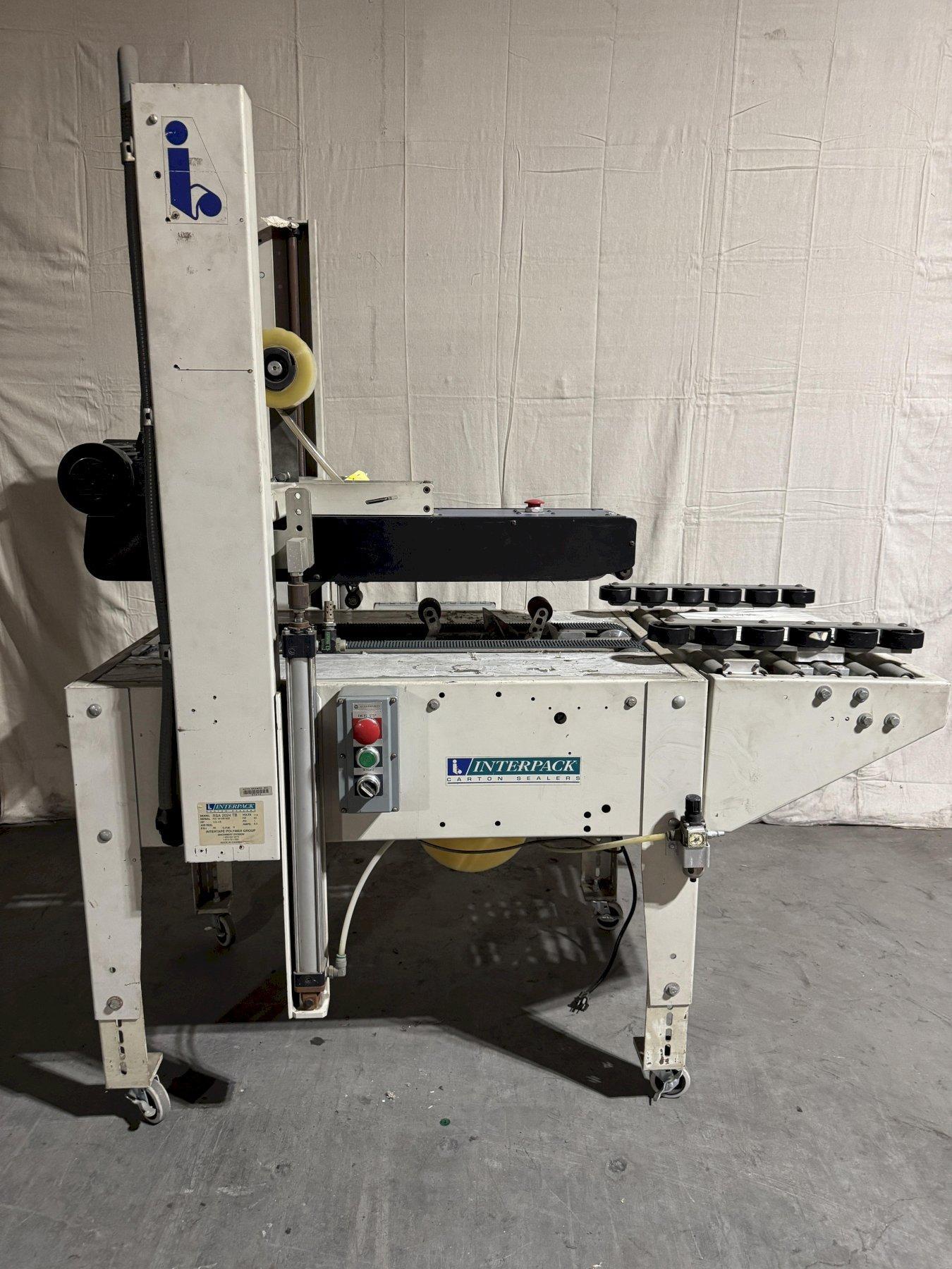 Interpak RSA 2024-TB Random Semi-Automatic Case Sealer, 2-head, 2