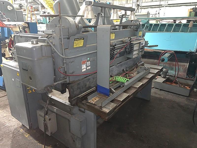 6' x 3/16" Cincinnati Mechanical Shear, Model 1406-R