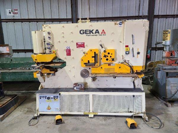 GEKA HYDRACROP MODEL 165/SD IRONWORKER
