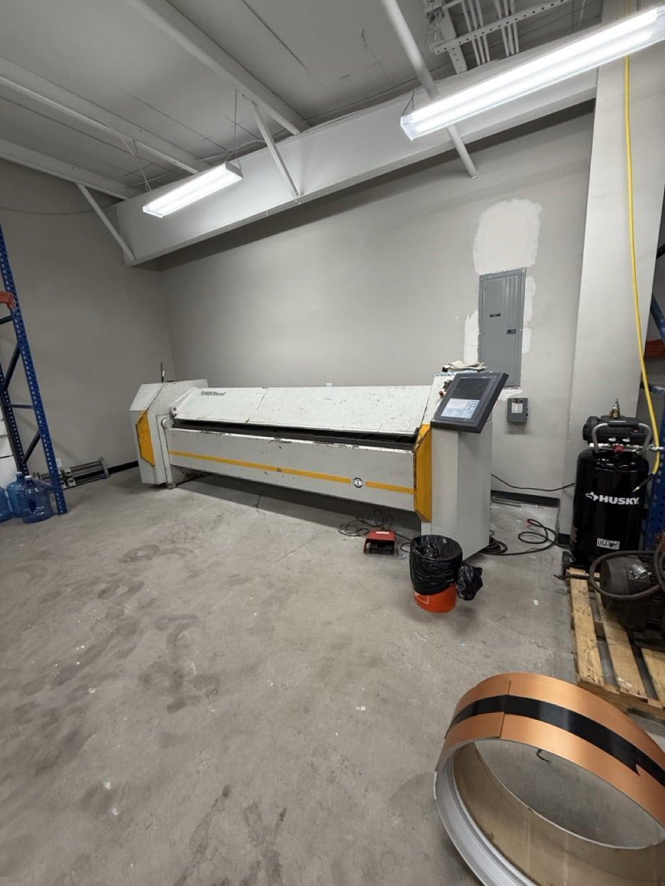 16 Gauge x 10′ RAS 61.31 Turbobend Metal Folding Machine, 2005
