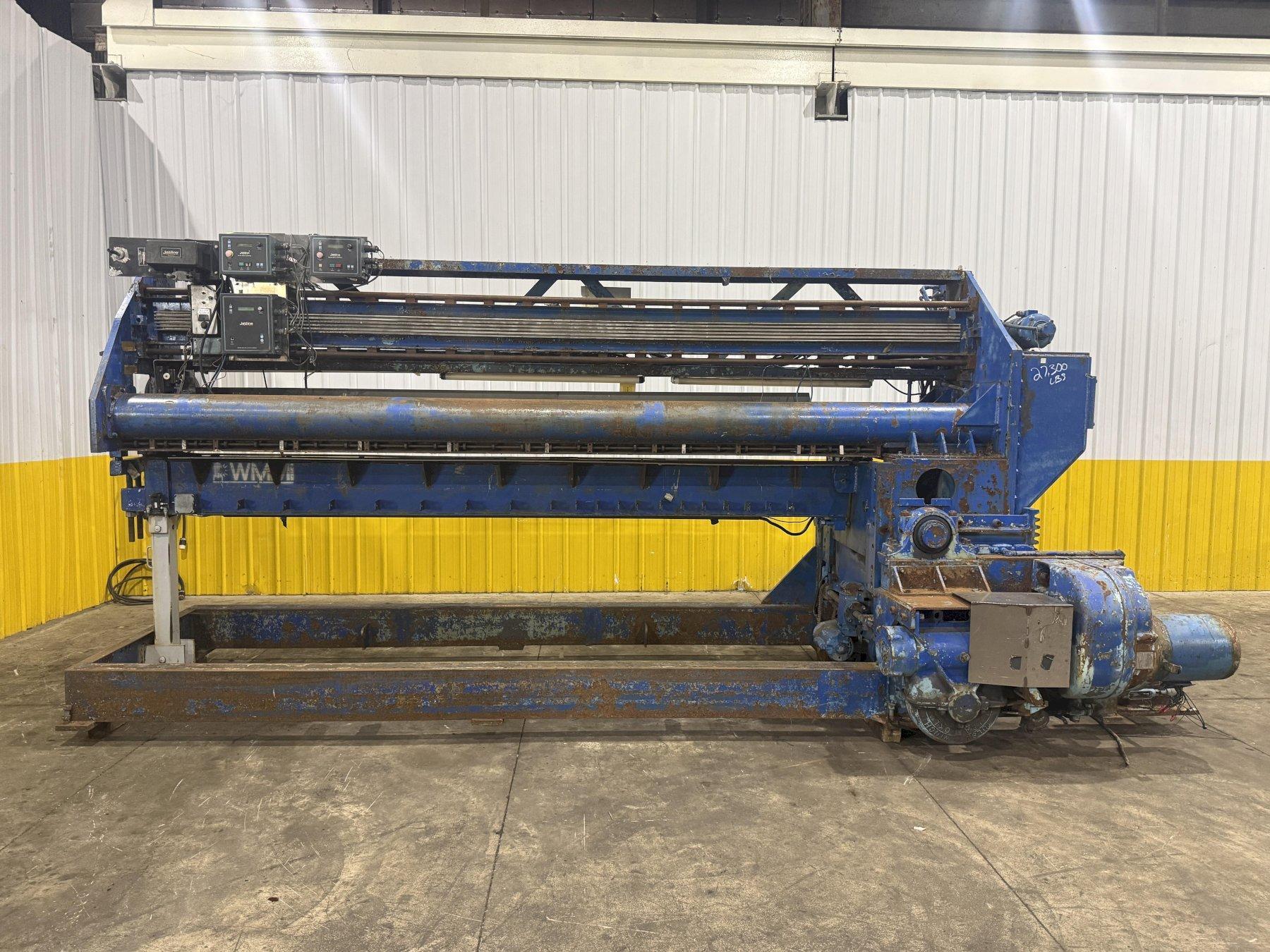12' X 3/8" MERRICK JETLINE SEAM WELDER W/ 9700 ARC CONTROL: YOBRO #25901