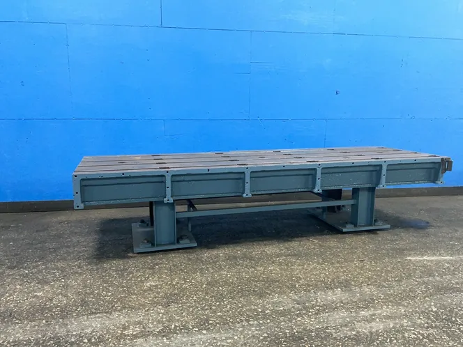 50” X 154” T-SLOTTED TABLE