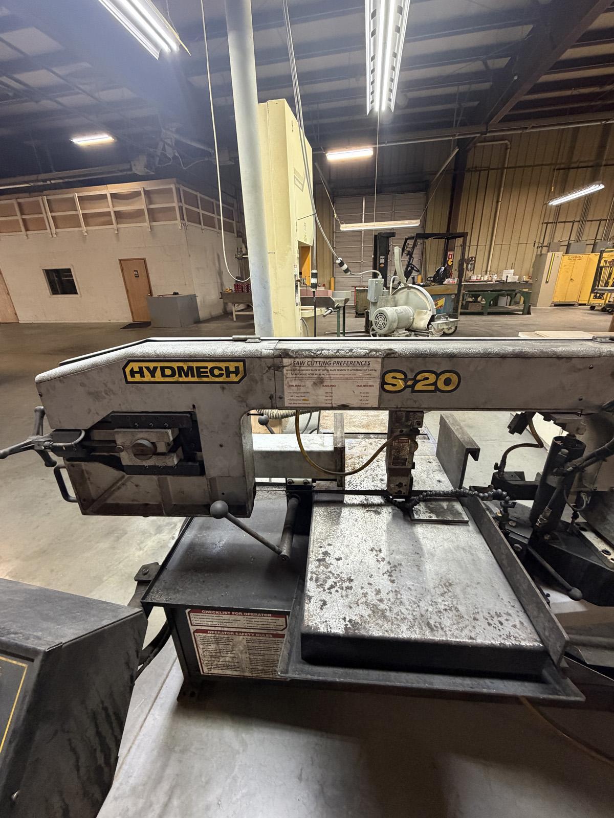 Hyd-Mech Model S-20 Horizontal Pivot Bandsaw