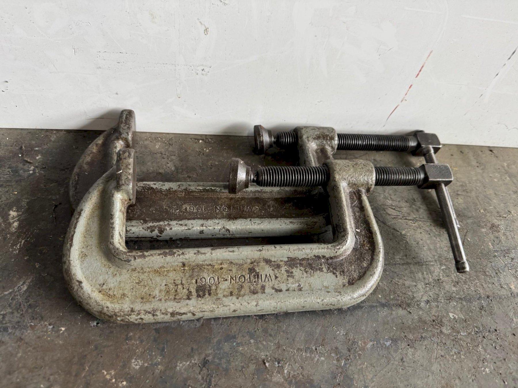 WILTON 106 C-CLAMPS (2)