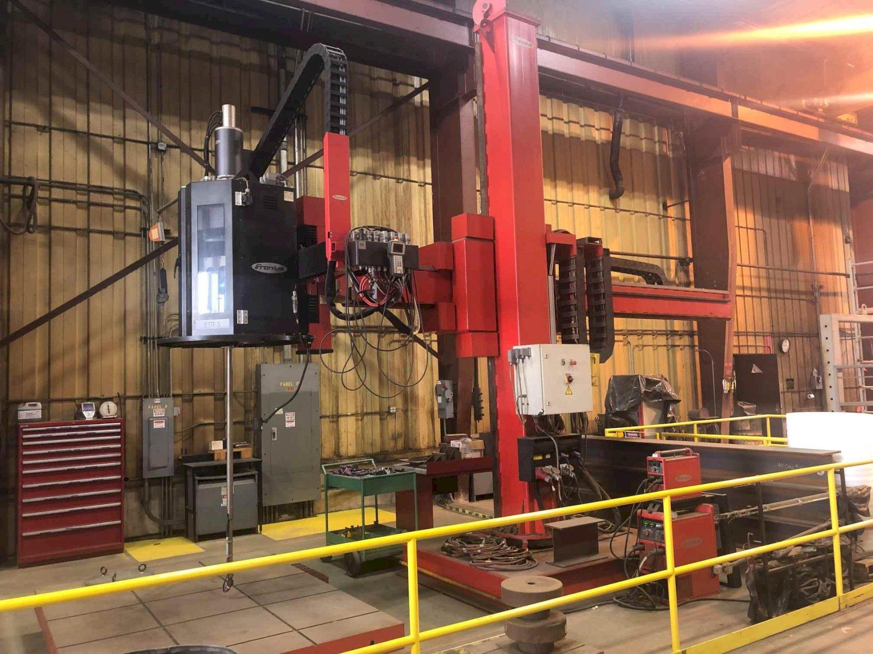 Fronius ETR Cladding System w/ FCB 2600-4000 Column/Boom ML700 and FPA 9000 Control, 2012 – Very Clean and Low Hours of Usage.