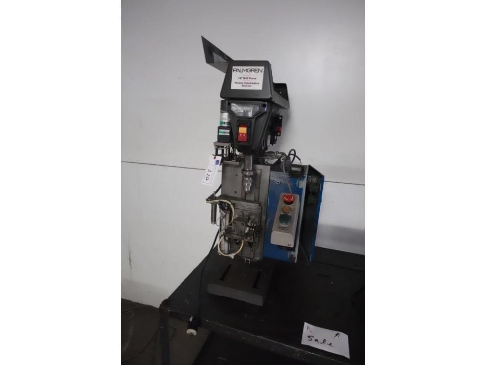 1/3 HP PALMGREN MODEL #150A BENCH TOP DRILL PRESS, 120 VOLT: YOBRO #25814