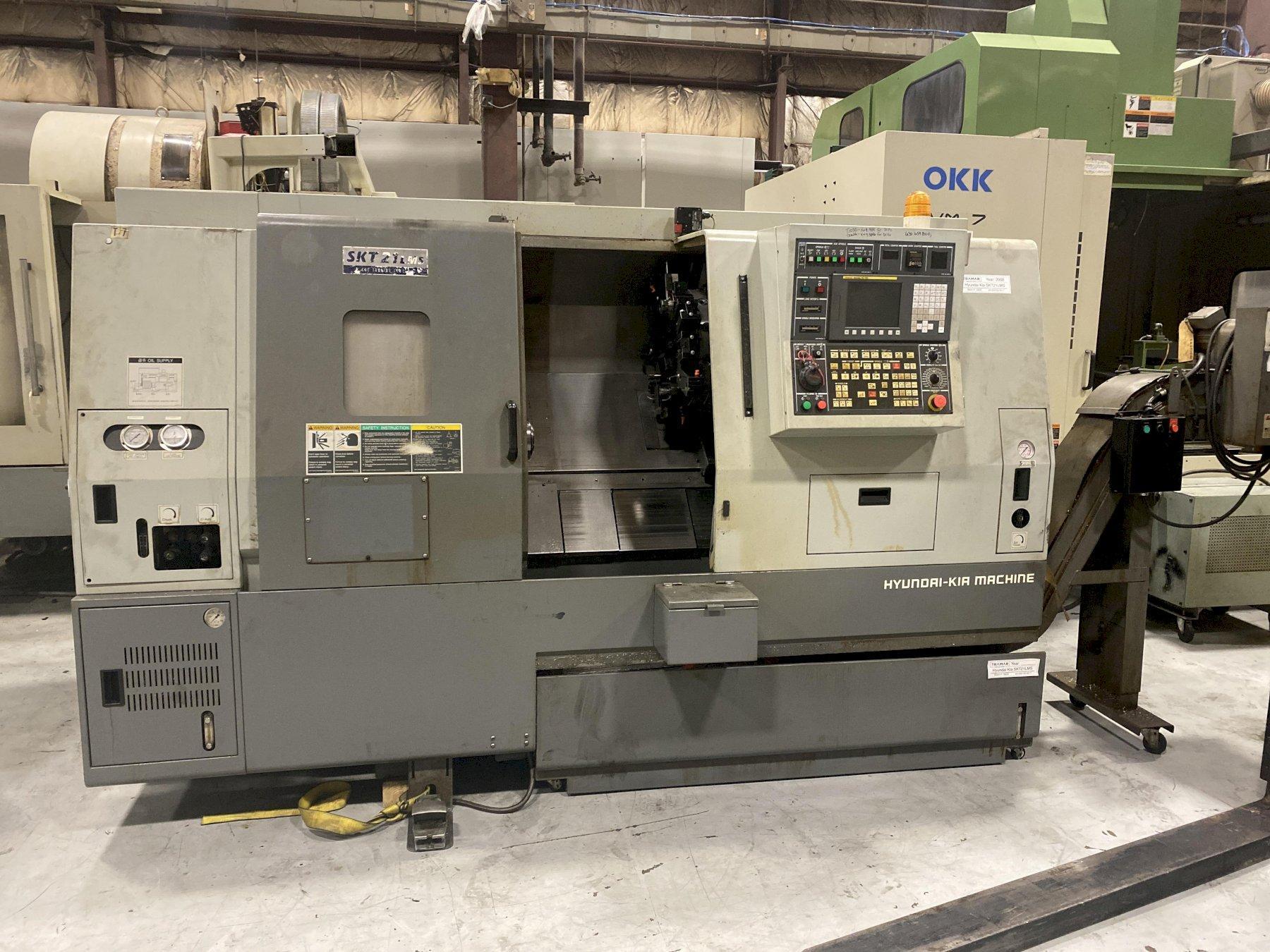 Hyundai Kia SKT-21LMS CNC Horizontal Lathe