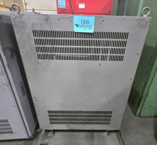 1 - PREOWNED JIBU ELECTRIC CO 150KVA TRANSFORMER, MODEL #: AMT-AN, S/N: 44839