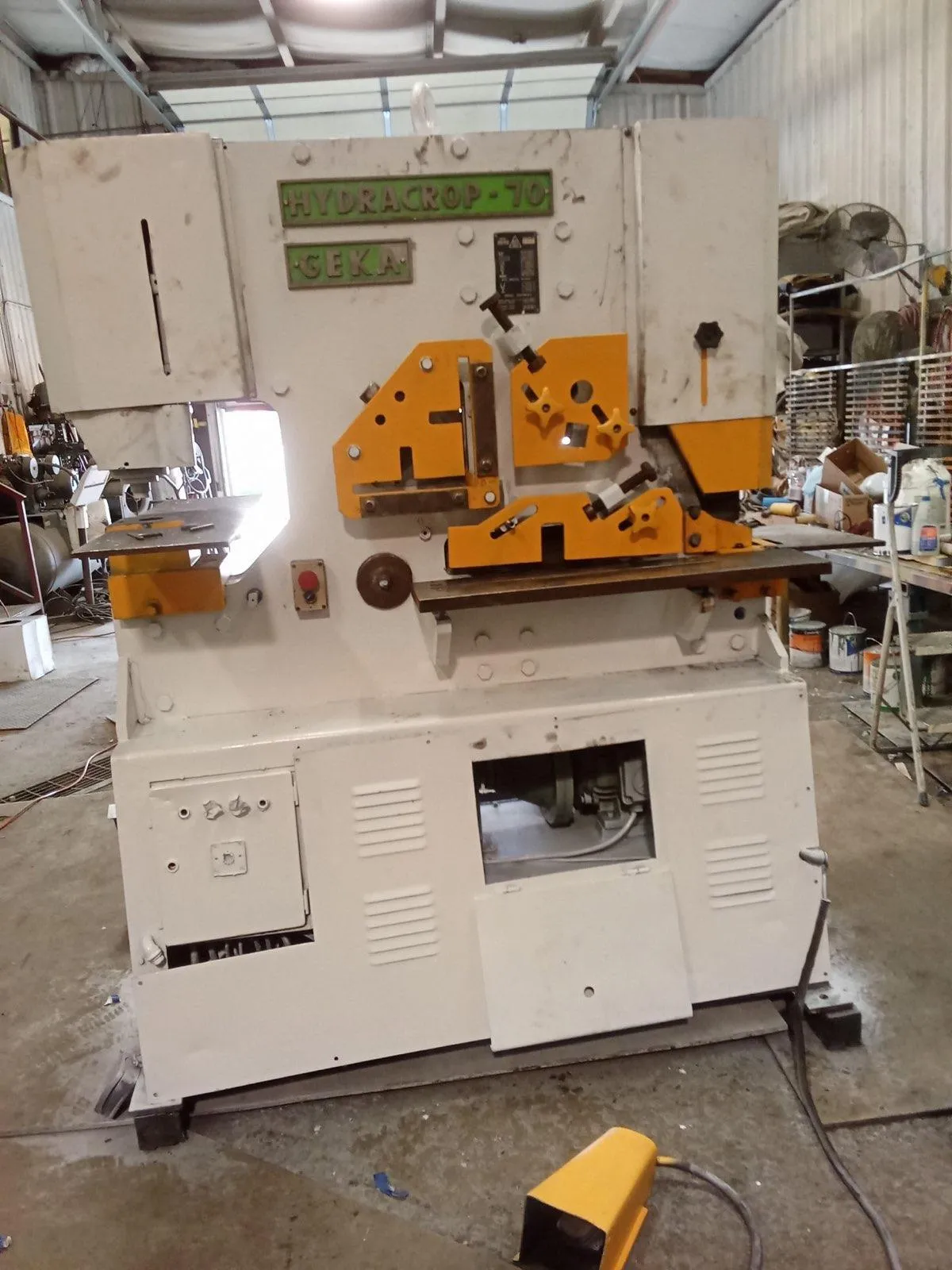 GEKA HYDRACROP 70S HYDRAULIC IRONWORKER