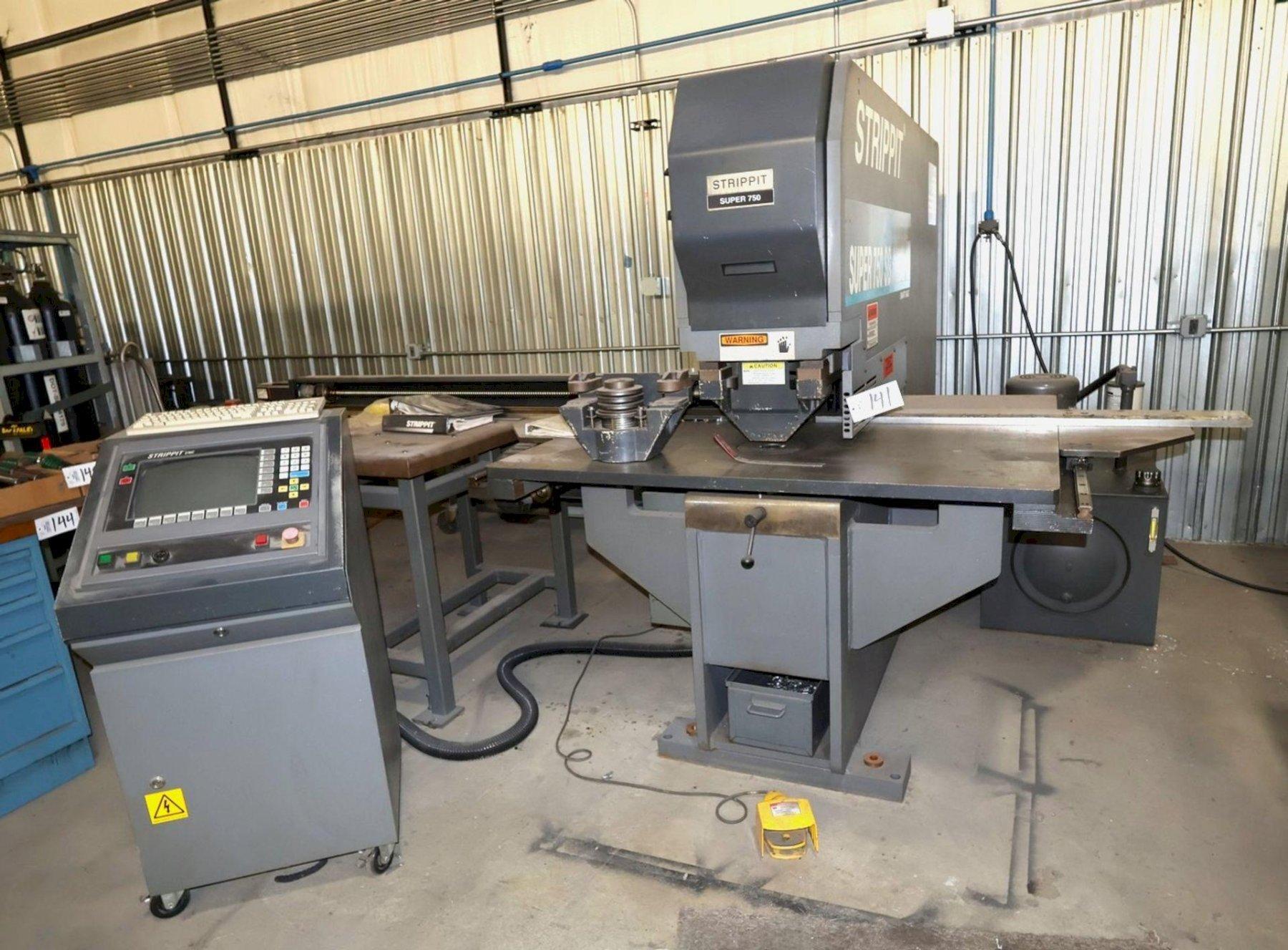 STRIPPIT 44 TON SINGLE STATION FABRICATOR WITH SMART GAGE PC CONTROL