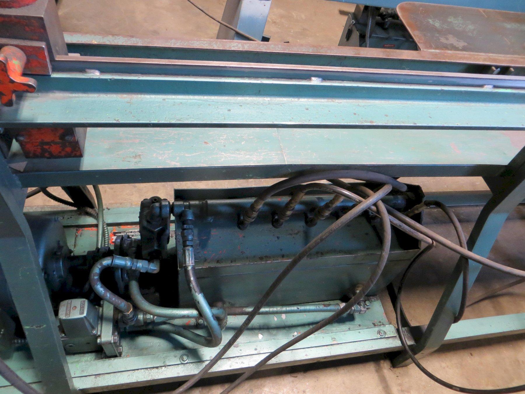 16 Ga. Lockformer SPEEDNOTCH Power Notching Machine, 10 ft