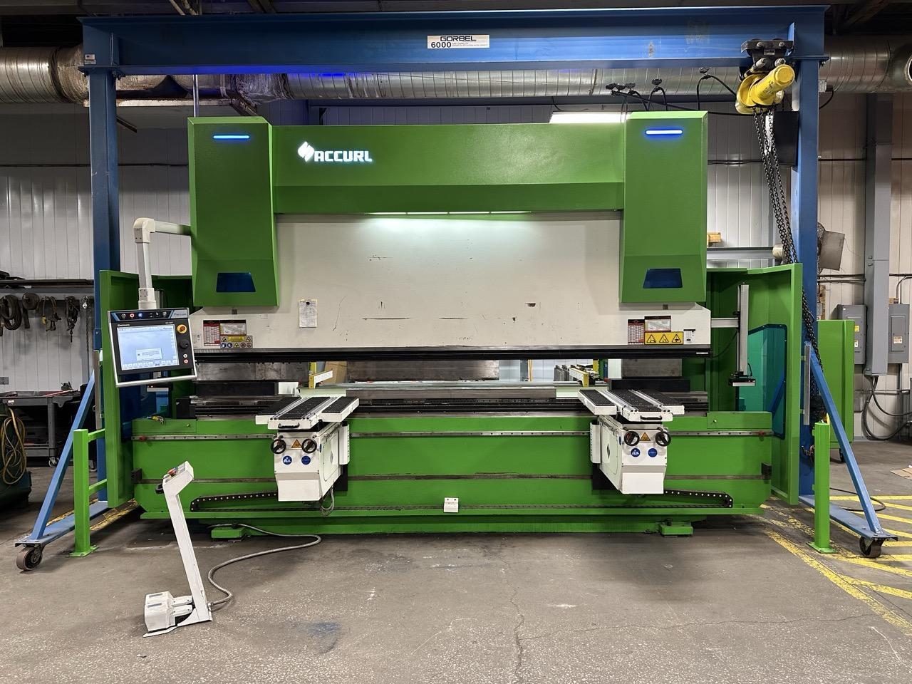 350 Ton x 13′ Accurl Genius Pro CNC Press Brake, 2021