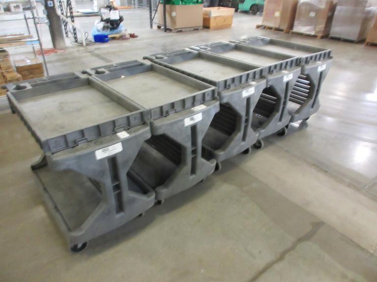 Uline H-1495 Mobile Workstations, (5)- Auction Item