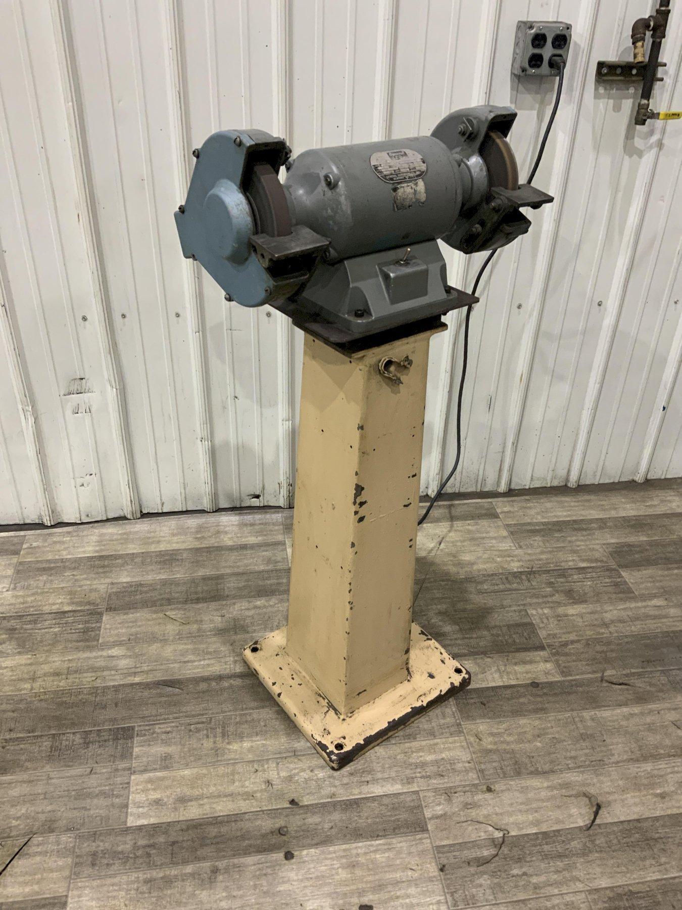 8"  GENERAL MODEL  EG-800 DOUBLE PEDESTAL GRINDER: STOCK #81165