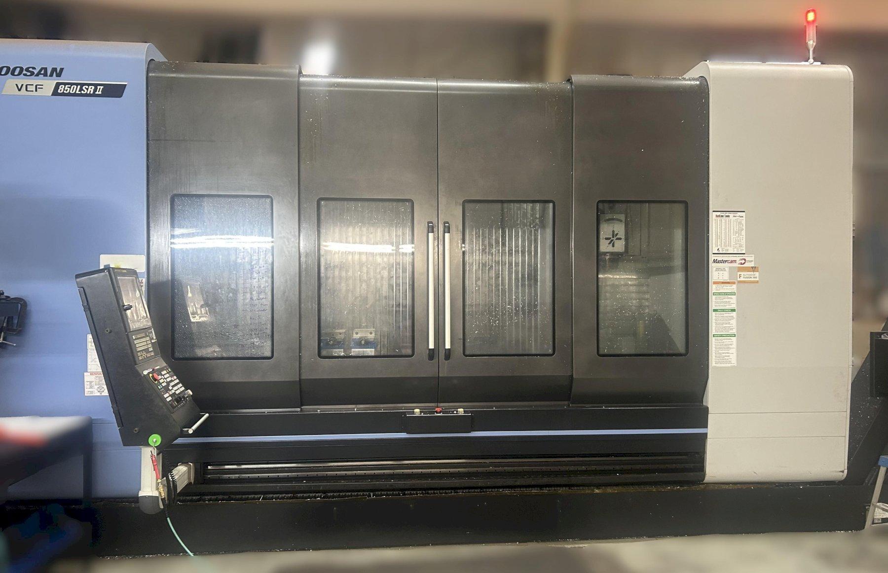 DOOSAN VCF 850LSR II, Year 2020 w/ LSRII, Spindle Probe, Ct 40