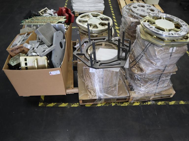 Pallets of Aluminum Scrap Parts and Some Steel Hardware- Auction Item