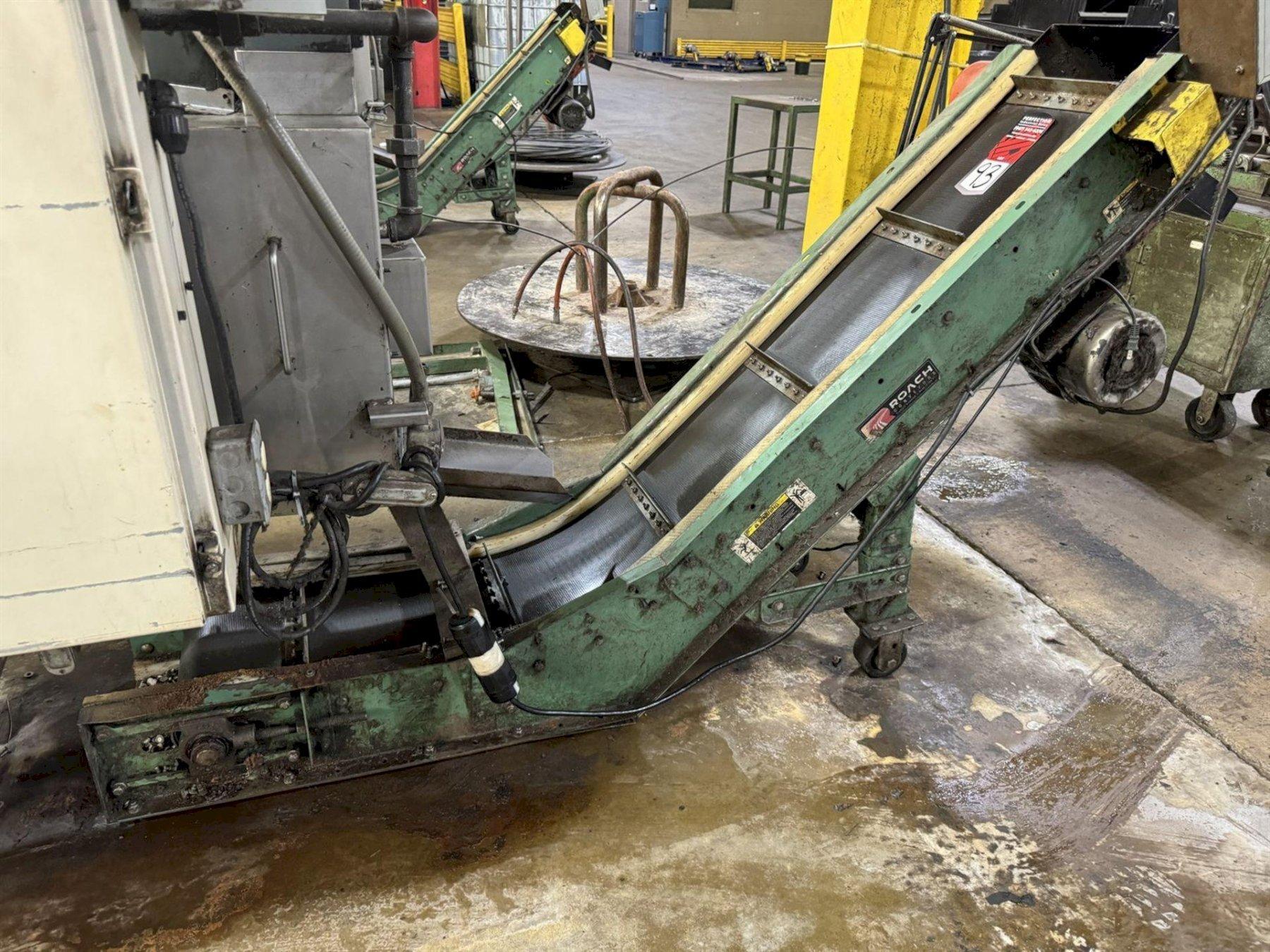 10 WIDE ROACH INCLINED CONVEYOR