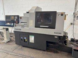 TSUGAMI S206 CNC SWISS LATHE WITH EDGE MAGAZINE BARFEED