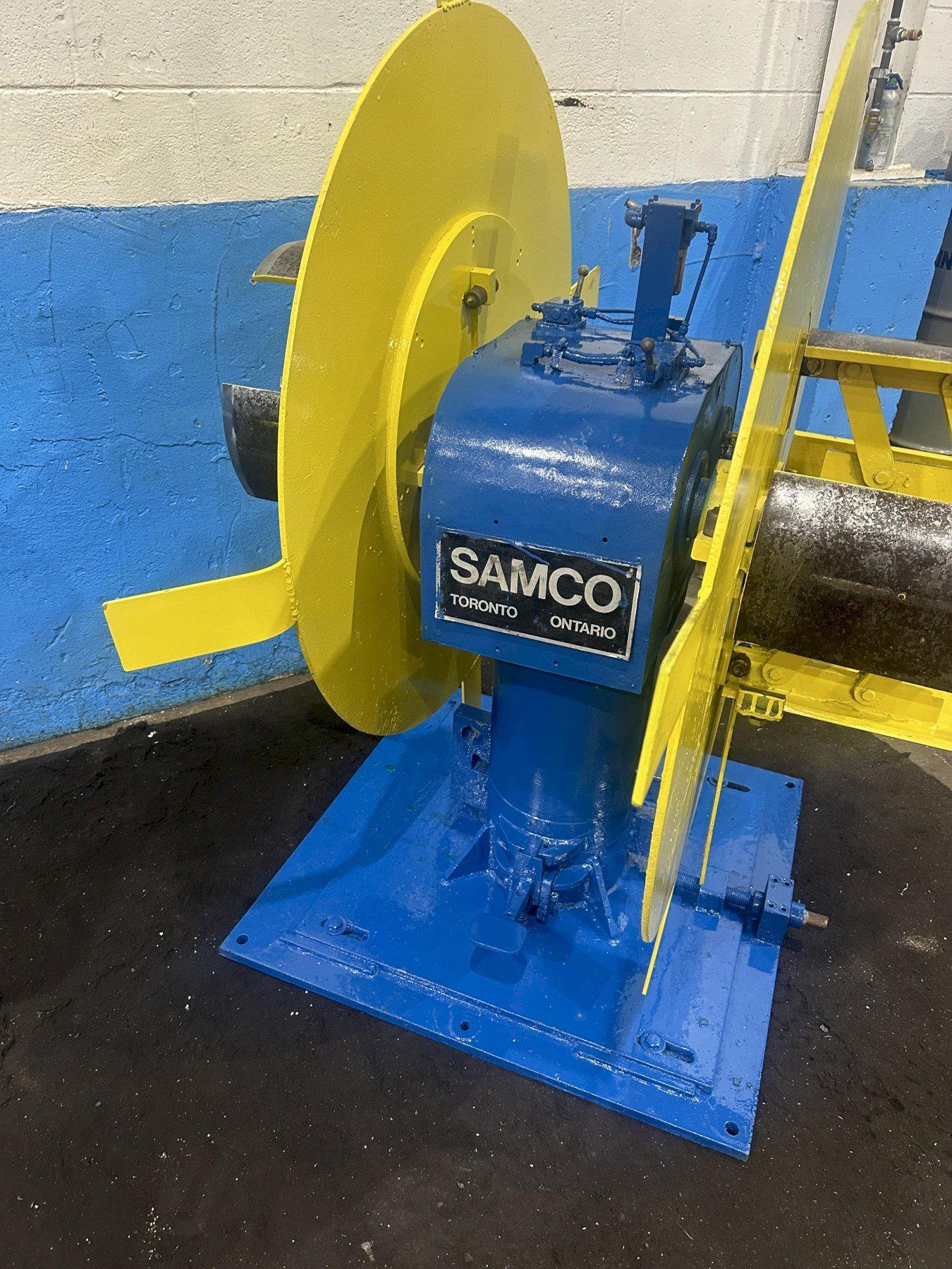 2500 LB SAMCO DOUBLE END COIL REEL: STOCK #77470