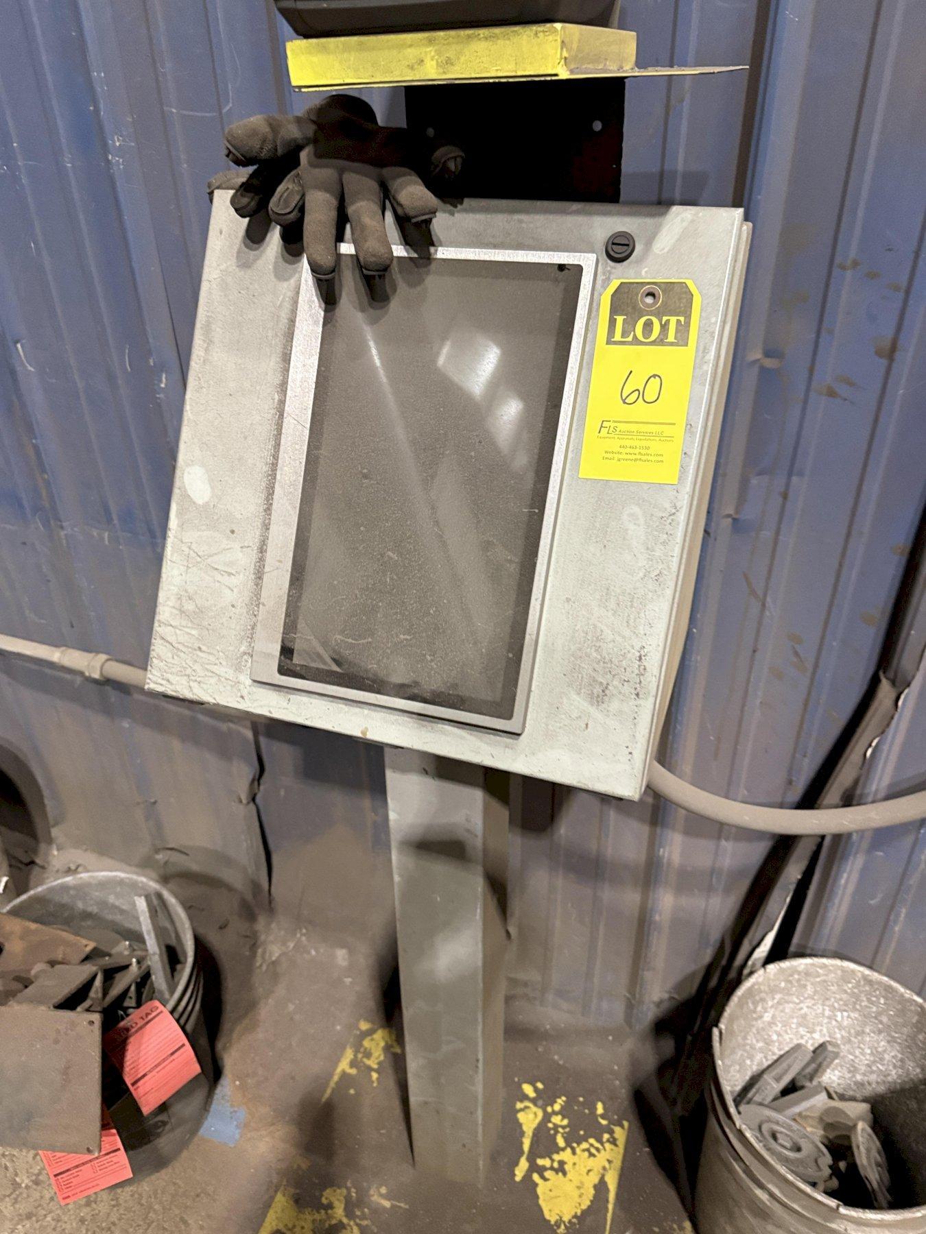 double end 12" grinder with controls