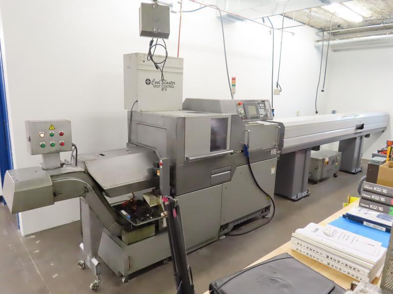 Citizen K16 VIIP CNC Swiss Type Automatic Screw Machine with CAV16K-1S Magazine Barfeed