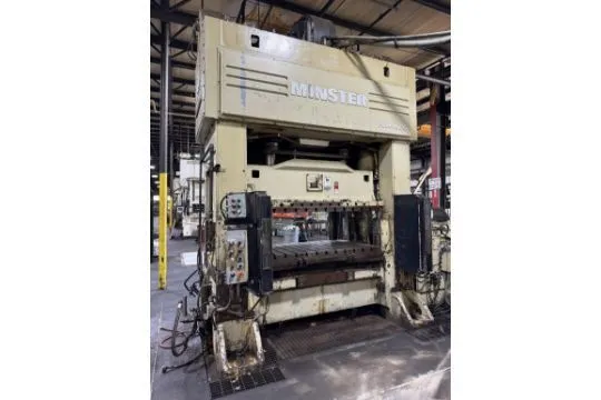 MINSTER 180 TON P2H-160G HIGH SPEED SSDC PRESS, s/n 29771, STOCK # 14366J