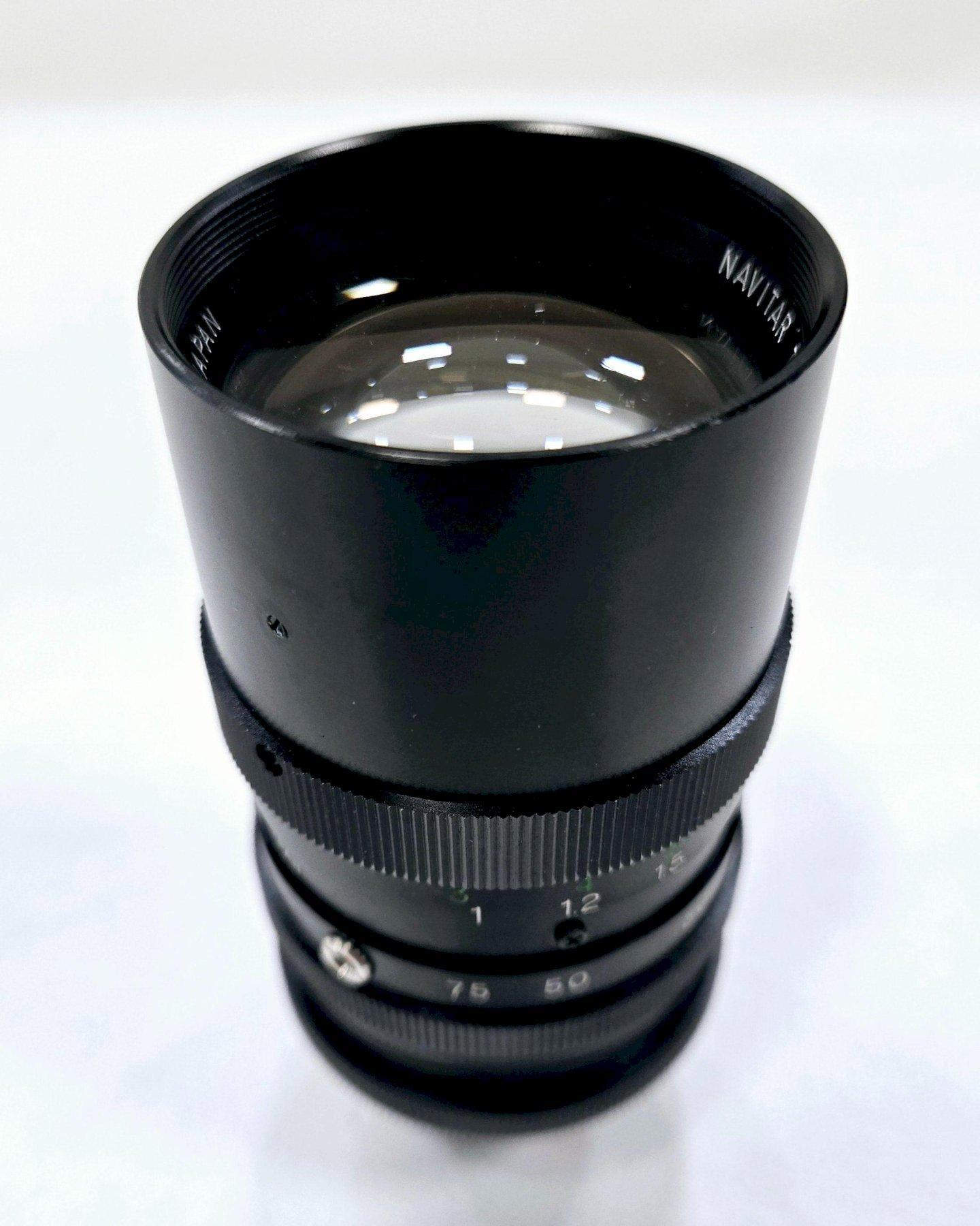 NAVITAR TV ZOOM LENS 12.5-75MM F1.8 VIDEO LENS USED