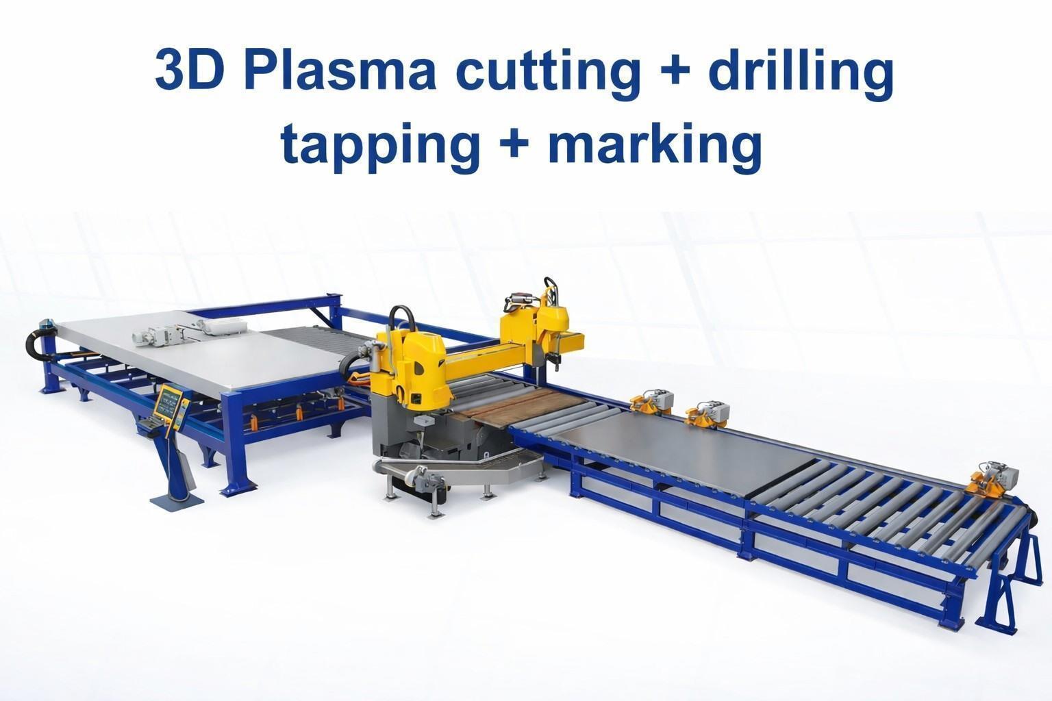 MicroStep - 3D plasma/drilling/tapping/marking