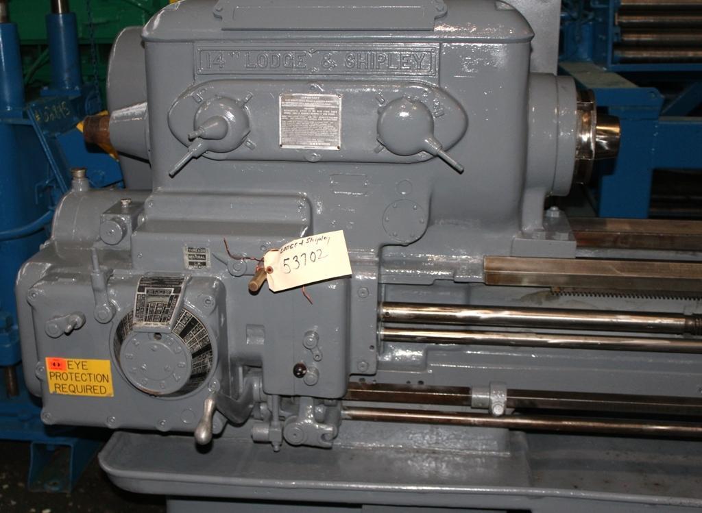 16" X 78" LODGE & SHIPLEY ENGINE LATHE: STOCK #53702