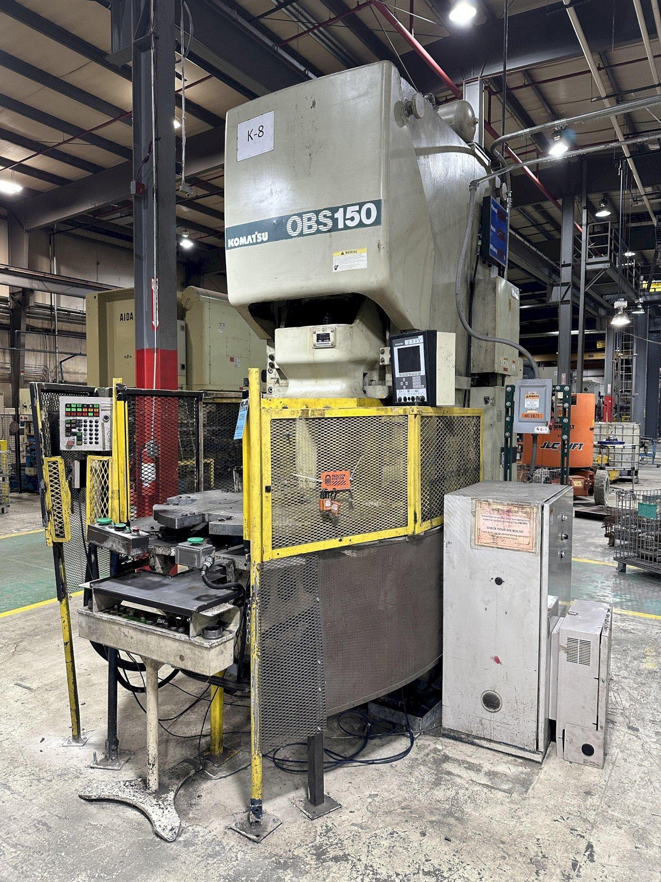 KOMATSU OBS 150-5 - Presses, Gap Frame, Single Crank