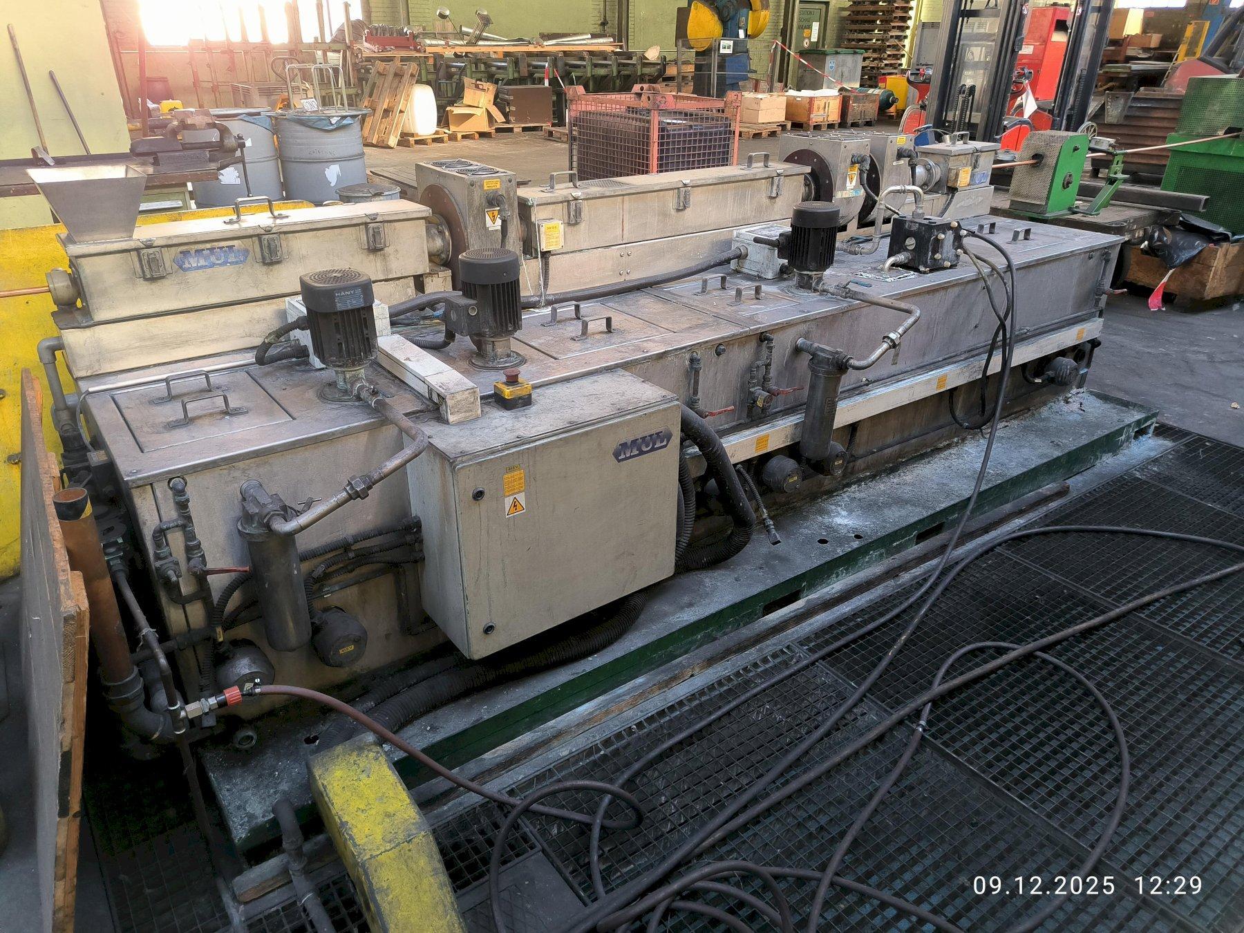 BWE 350/200 COPPER & BRASS CONTINUOUS EXTRUSION/CONFORM/CONCLAD LINE