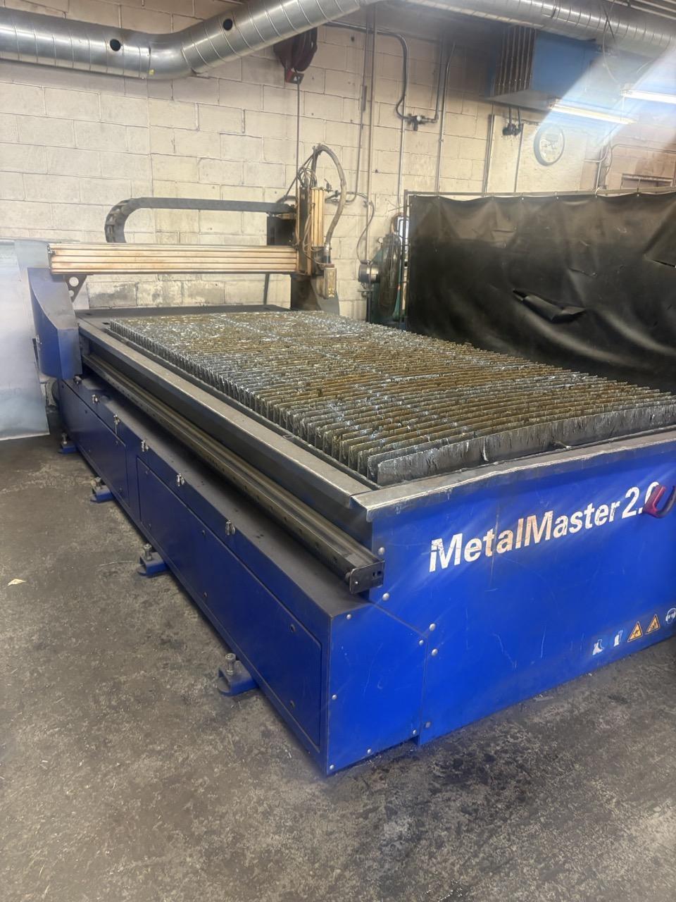 8′ x 10′ Messer MetalMaster 2.0 Plasma Table, 2017 – Hypertherm HPR 260XD