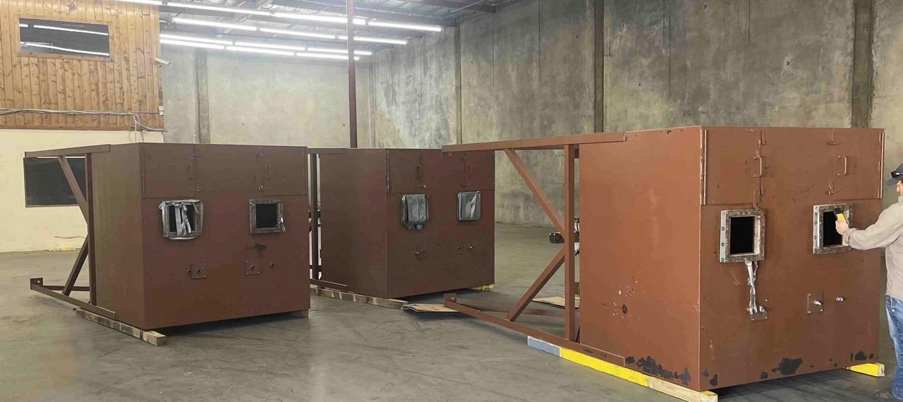 207 Cubic Foot Storage Silos, 2018 – Carbon Steel, 3 Available