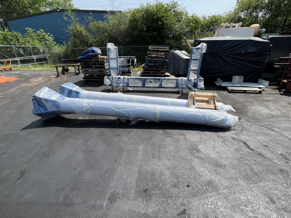500 LB GORBEL FREE STANDING JIB CRANE, MODEL WSJ360-500-12-12, NEW/NEVER UNPACKED, 2 AVAILABLE, 12' HEIGHT, 12' REACH