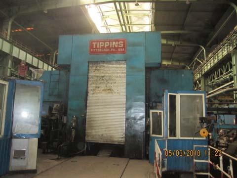 20" (500mm) x 52"(1346mm) x 68"(1725mm) Tippins 4-High Rolling Mill (14441)