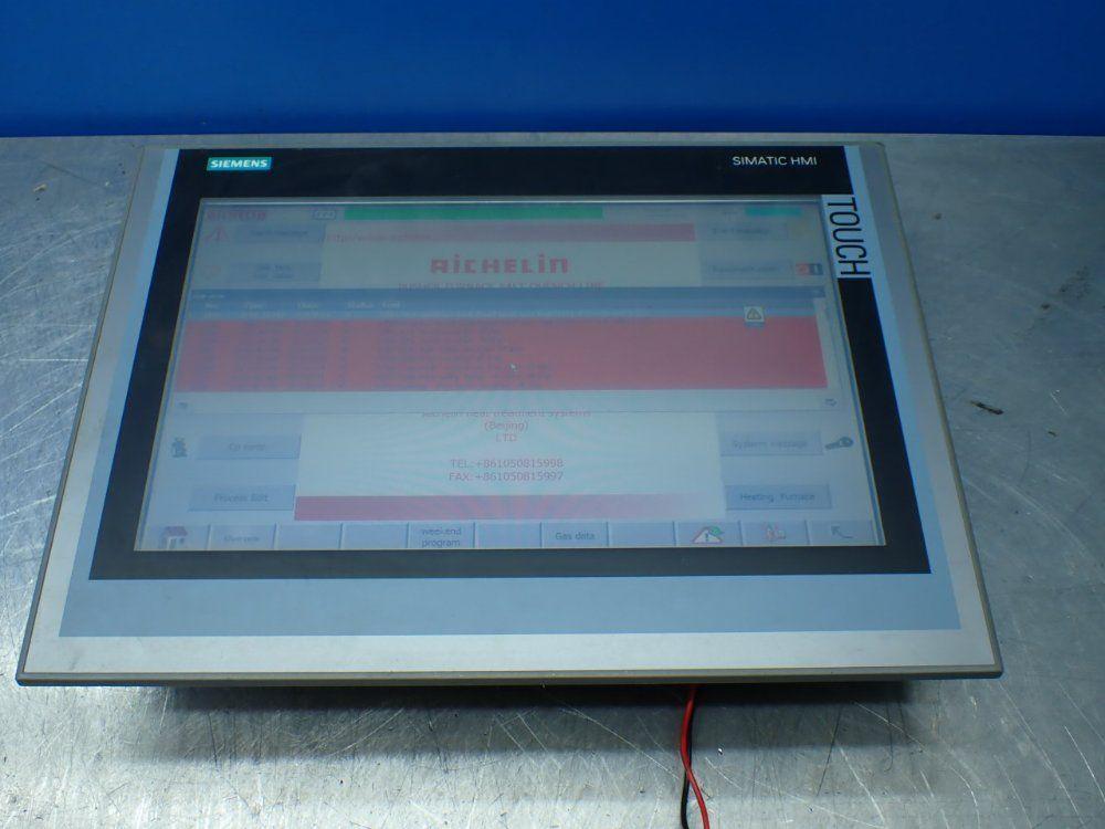SIEMENS TP1500 COMFORT OPERATOR PANEL  -  6AV2 124-0QC02-0AX0