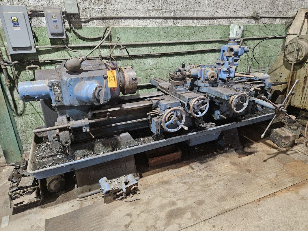 JONES & LAMSON 7B UNIVERSAL TURRET LATHE. STOCK # 0779225