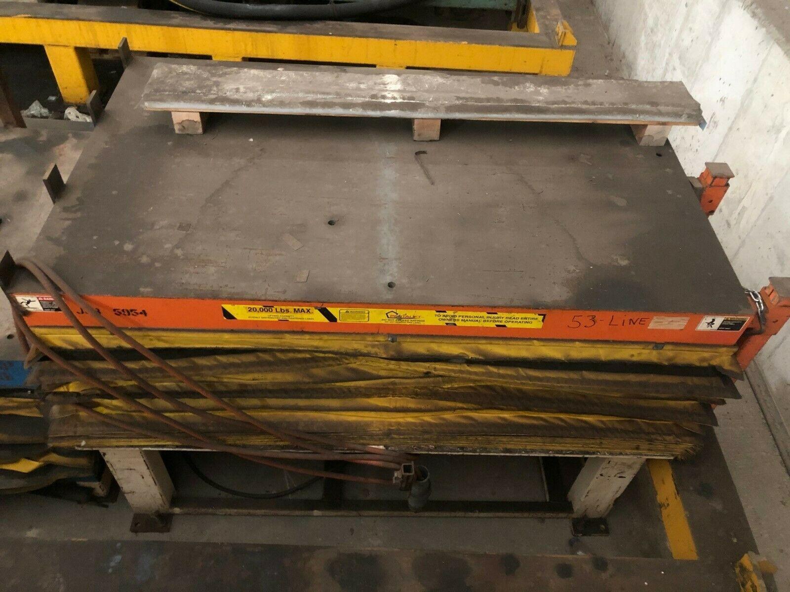 20,000 LBS PENTALIFT HYDRAULIC SCISSOR LIFT TABLE 48