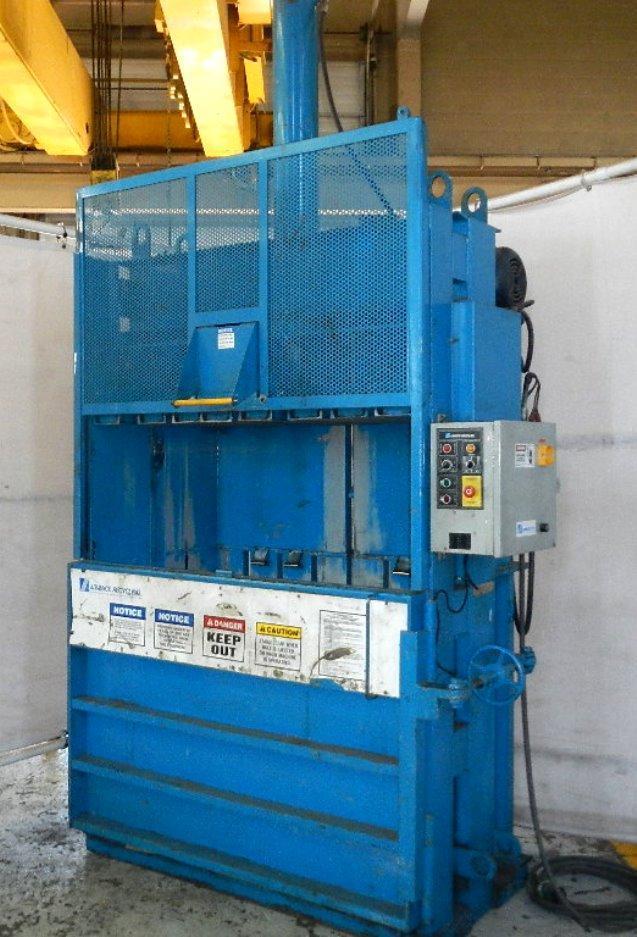 ADVANCED RECYCLING MODEL BR-9000 VERTICAL HYDRAULIC BALER