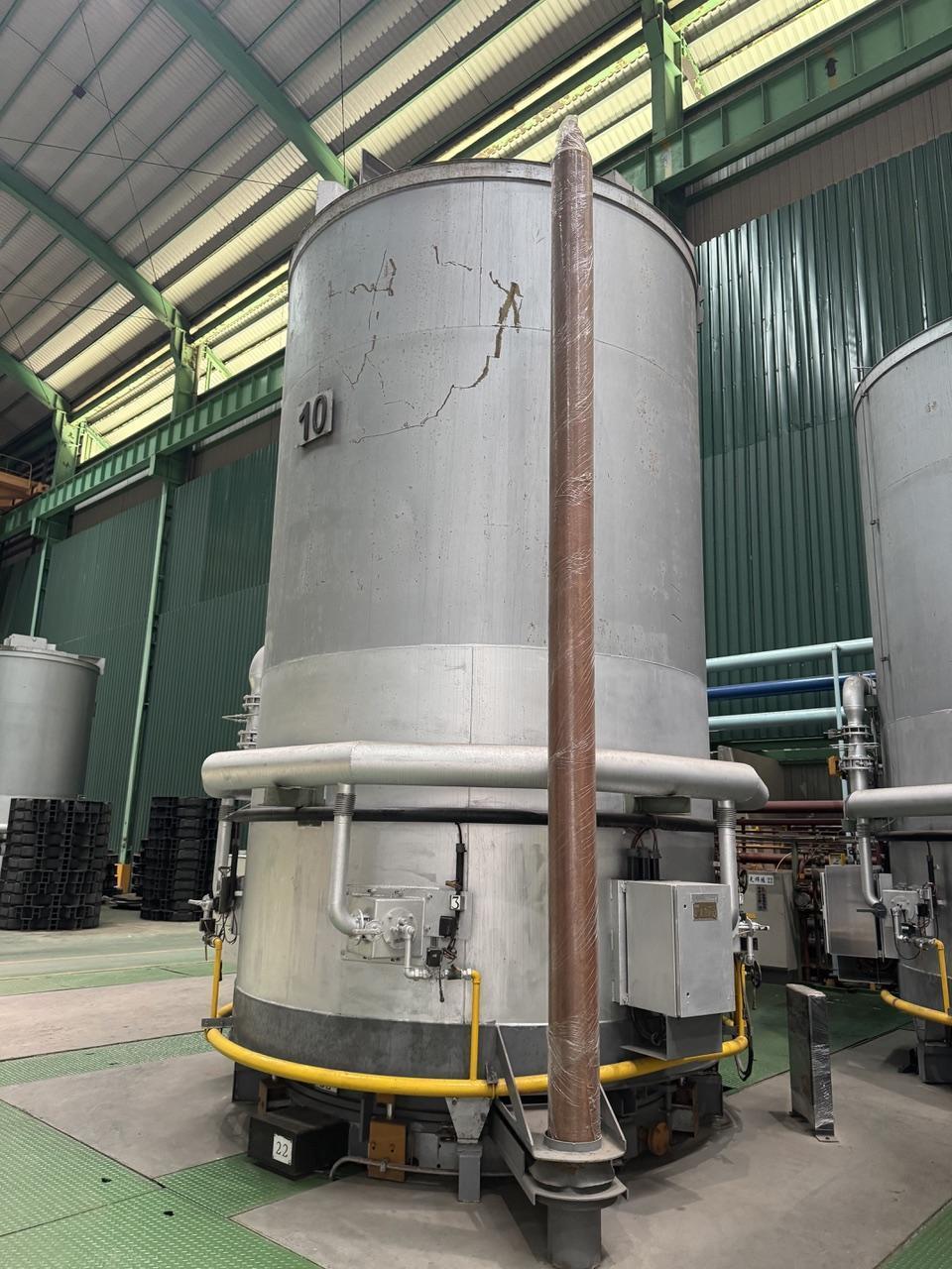 EBNER GAS FIRED BELL FURNACE (14672)