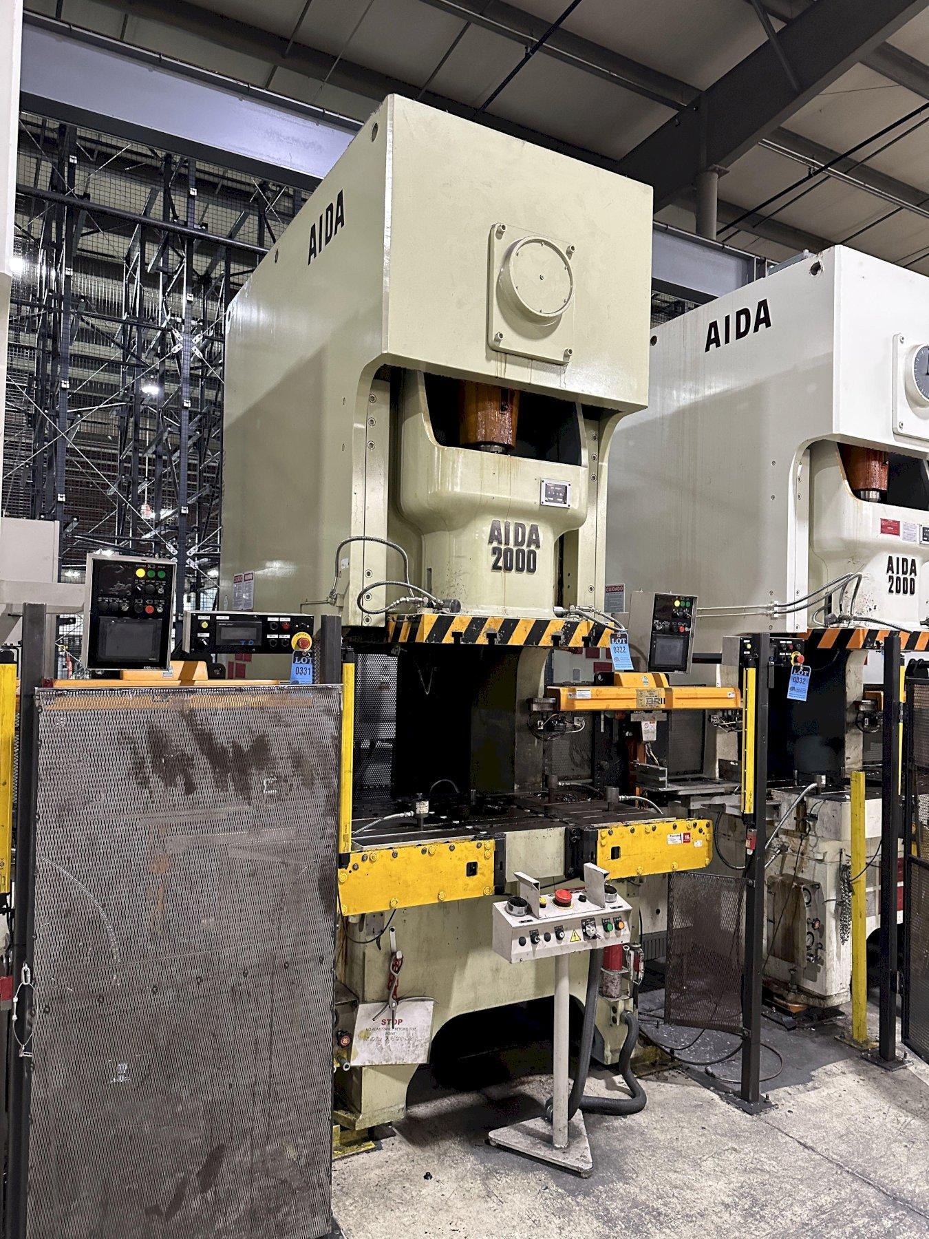 220 TON AIDA GAP FRAME PRESS