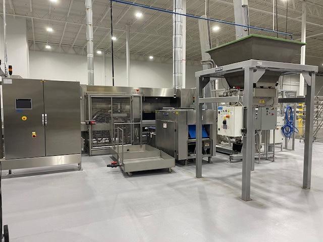 Automatic Waffle Production Line – AMF Oven, Avant Mixer, Adamatic Divider – 100 Waffles/Min