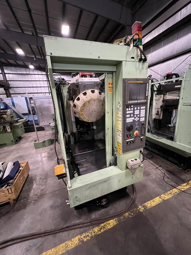Fanuc Robodrill, Model T14-iESE with Fanuc 31iMA control, needs software loaded, new encoder, small gear, fans