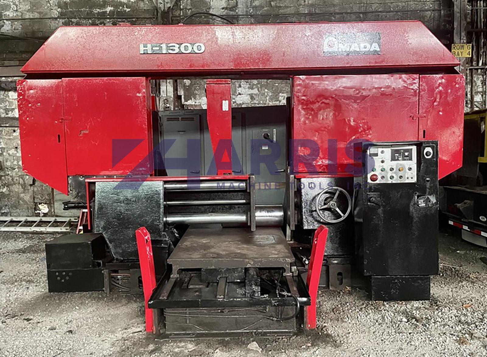 Amada H-1300 Horizontal Bandsaw 51"x51" Capacity