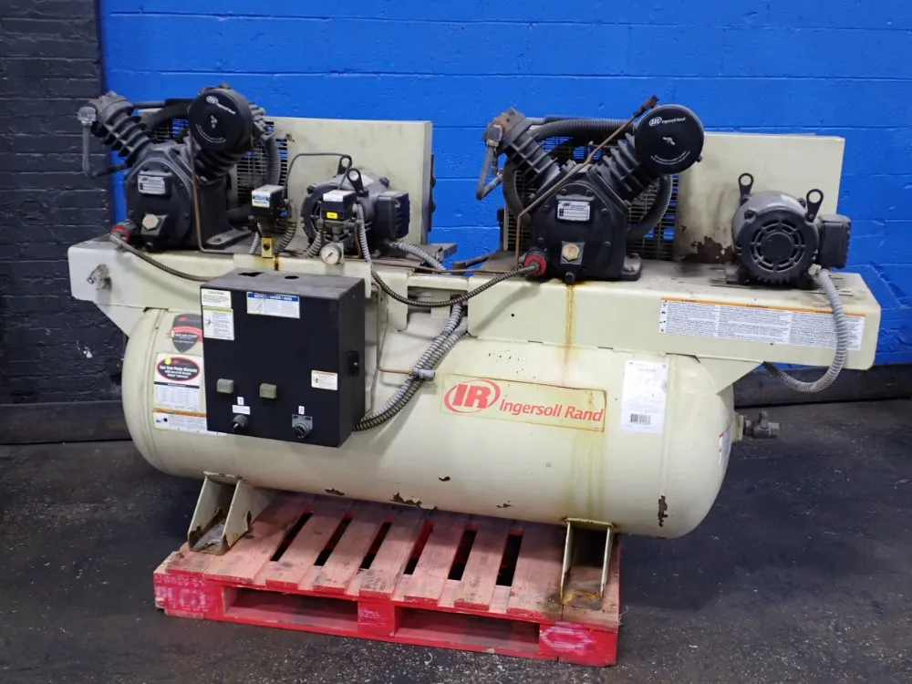 INGERSOLL RAND (2) 5.5//7.5 HP AIR COMPRESSOR  -  2475
