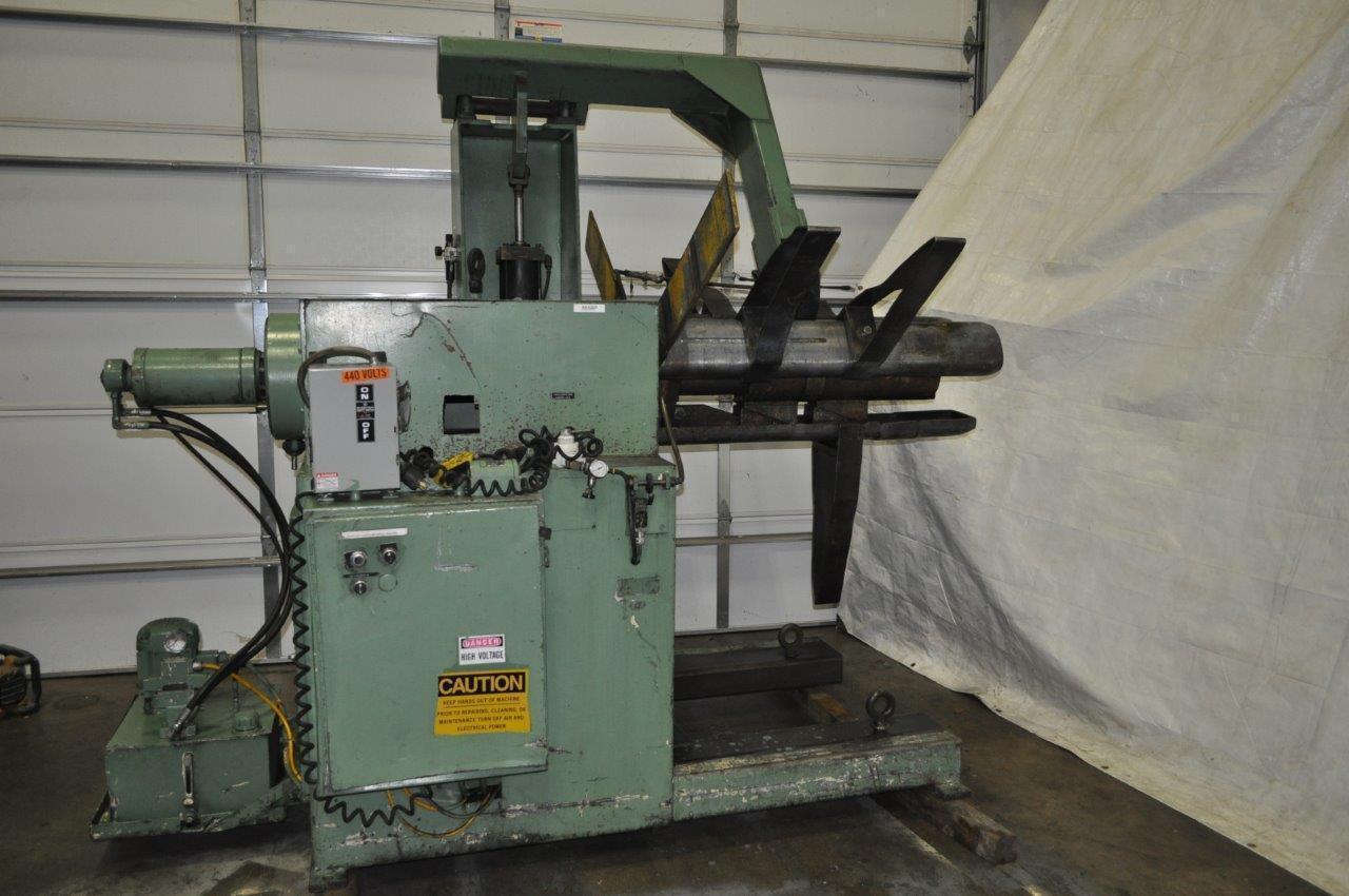 20,000 lb x 48" AIR FEEDS UNCOILER Stock # 14222