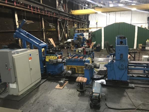 21" x .500" Edging and Cut To Length Line